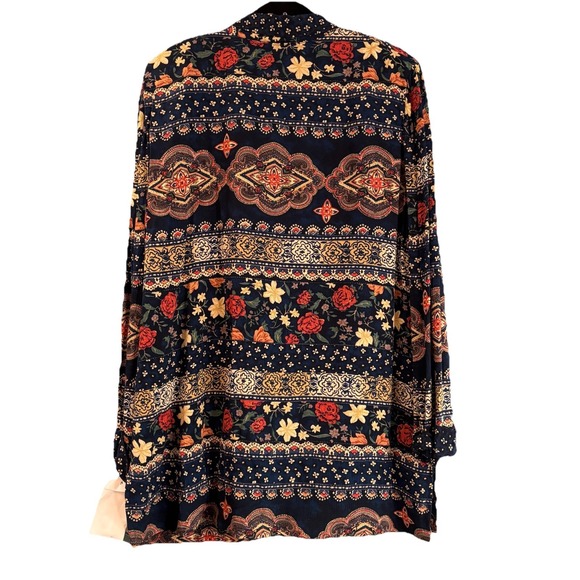 Vintage‎ Maggie McNaughton Blazer Womens 18W Floral Cottagecore Boho NWT - Picture 4 of 9